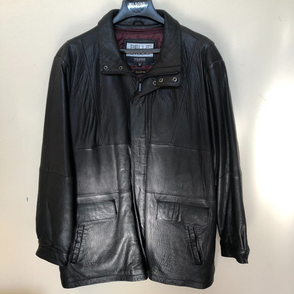 MEN'S WILSON'S BLACK LEATHER HEAVY INSULATED